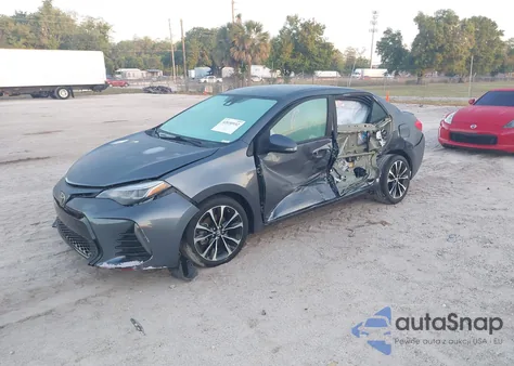 2017 Toyota Corolla Se из США, поврежденный, VIN 2T1BURHE7HC775527